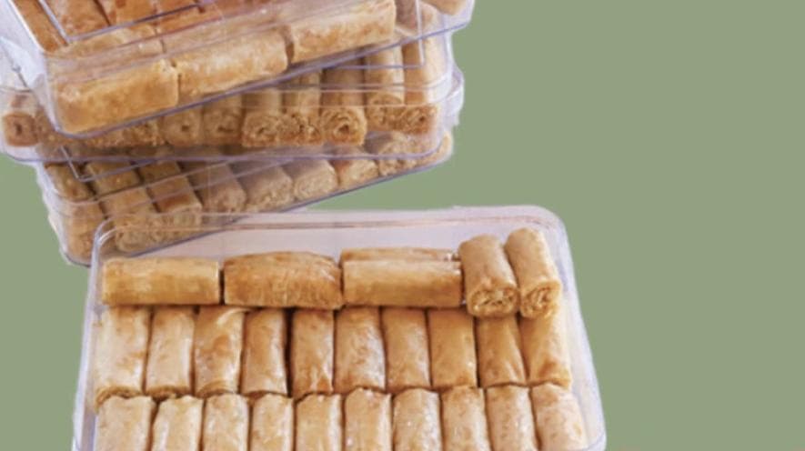 Cashew Baklava Fingers